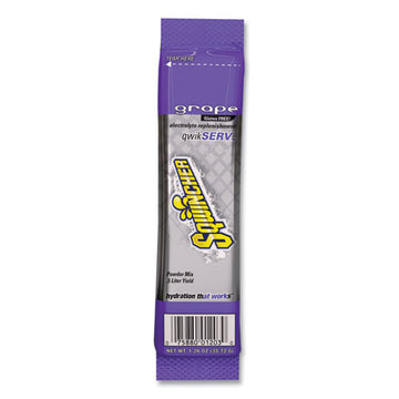 Sqwincher® Thirst Quencher Qwikserv Electrolyte Replacement Drink Mix, Grape, 1.26 Oz Packet, 8-pack freeshipping - TVN Wholesale